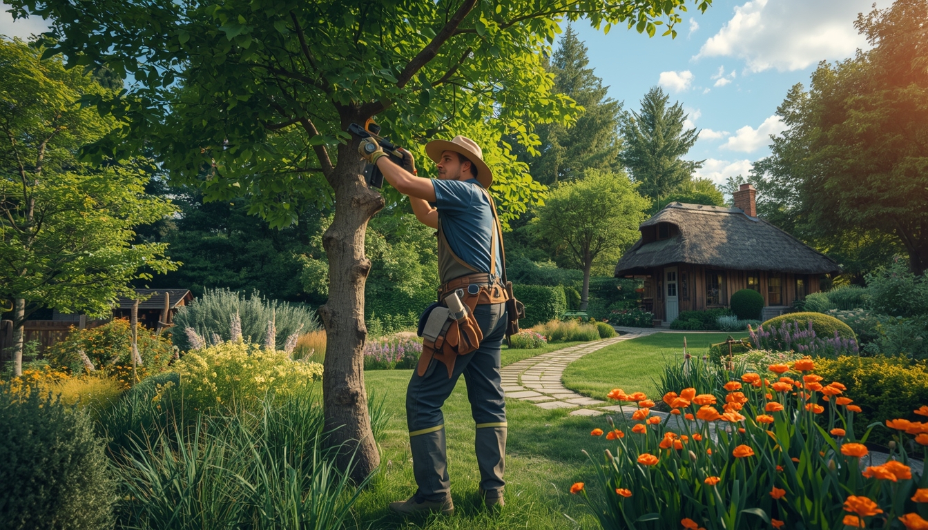 Poda especializada y formación de árboles